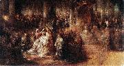 Carl Gustaf Pilo The coronation of Gustaf III Spain oil painting artist